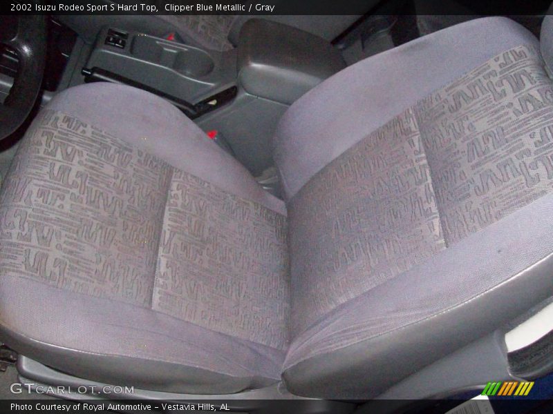 Clipper Blue Metallic / Gray 2002 Isuzu Rodeo Sport S Hard Top