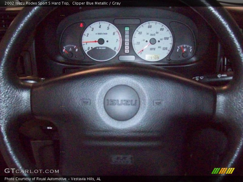 Clipper Blue Metallic / Gray 2002 Isuzu Rodeo Sport S Hard Top