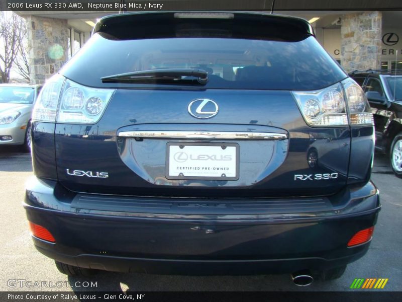 Neptune Blue Mica / Ivory 2006 Lexus RX 330 AWD