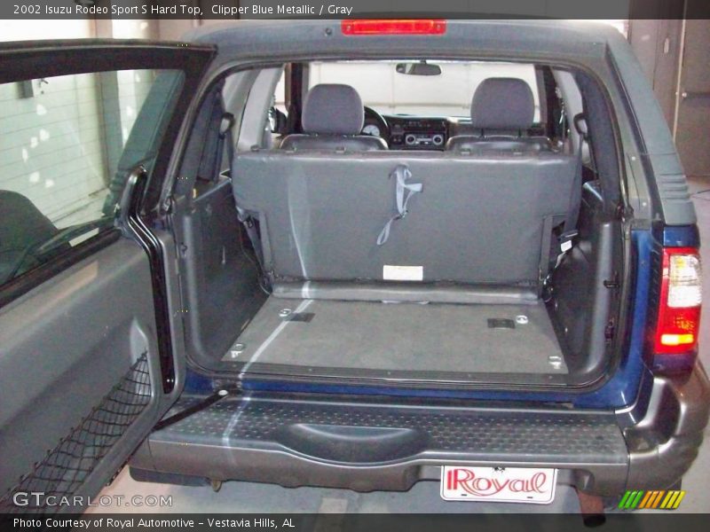 Clipper Blue Metallic / Gray 2002 Isuzu Rodeo Sport S Hard Top