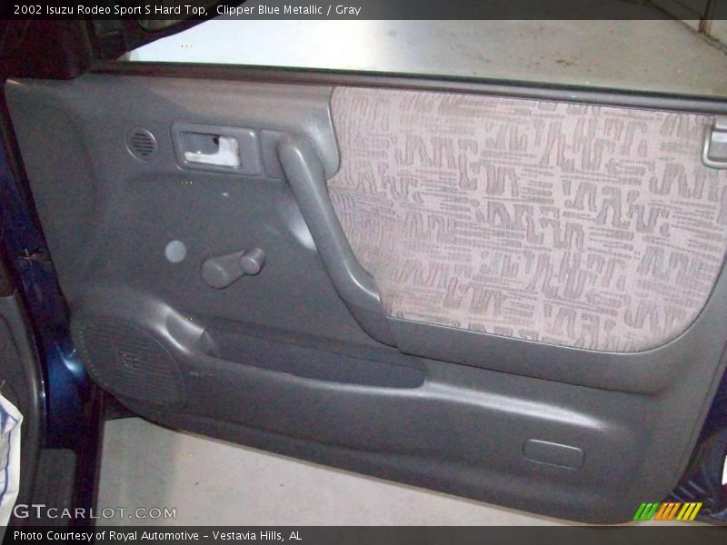 Clipper Blue Metallic / Gray 2002 Isuzu Rodeo Sport S Hard Top