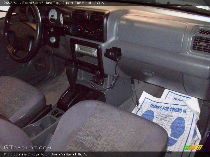 Clipper Blue Metallic / Gray 2002 Isuzu Rodeo Sport S Hard Top