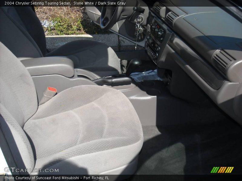 Stone White / Dark Slate Gray 2004 Chrysler Sebring Touring Sedan