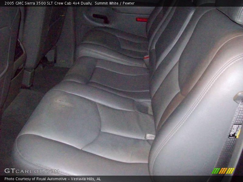 Summit White / Pewter 2005 GMC Sierra 3500 SLT Crew Cab 4x4 Dually
