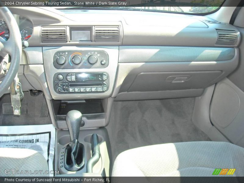 Stone White / Dark Slate Gray 2004 Chrysler Sebring Touring Sedan