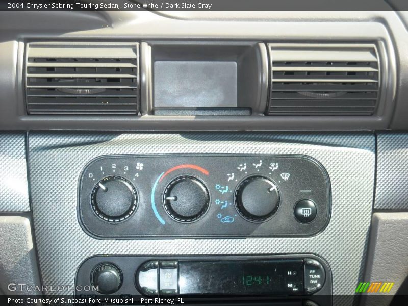 Stone White / Dark Slate Gray 2004 Chrysler Sebring Touring Sedan