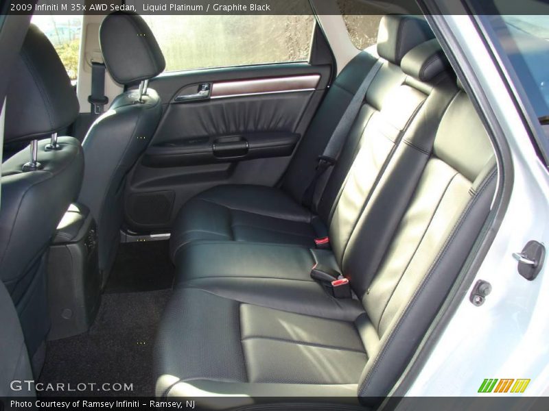 Liquid Platinum / Graphite Black 2009 Infiniti M 35x AWD Sedan