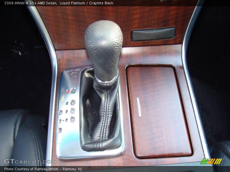 Liquid Platinum / Graphite Black 2009 Infiniti M 35x AWD Sedan