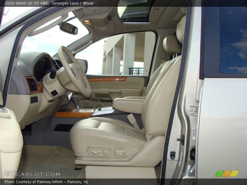 Serengeti Sand / Wheat 2009 Infiniti QX 56 4WD