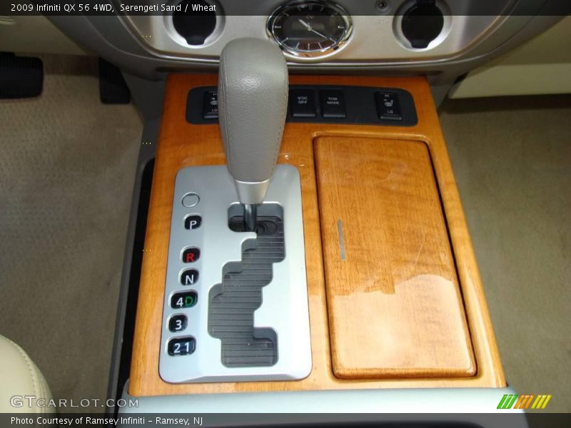 Serengeti Sand / Wheat 2009 Infiniti QX 56 4WD