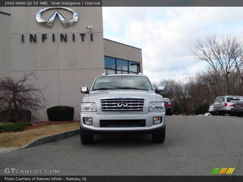 Silver Indulgence / Charcoal 2009 Infiniti QX 56 4WD