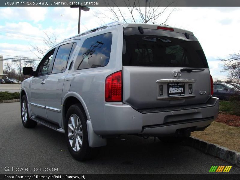 Silver Indulgence / Charcoal 2009 Infiniti QX 56 4WD
