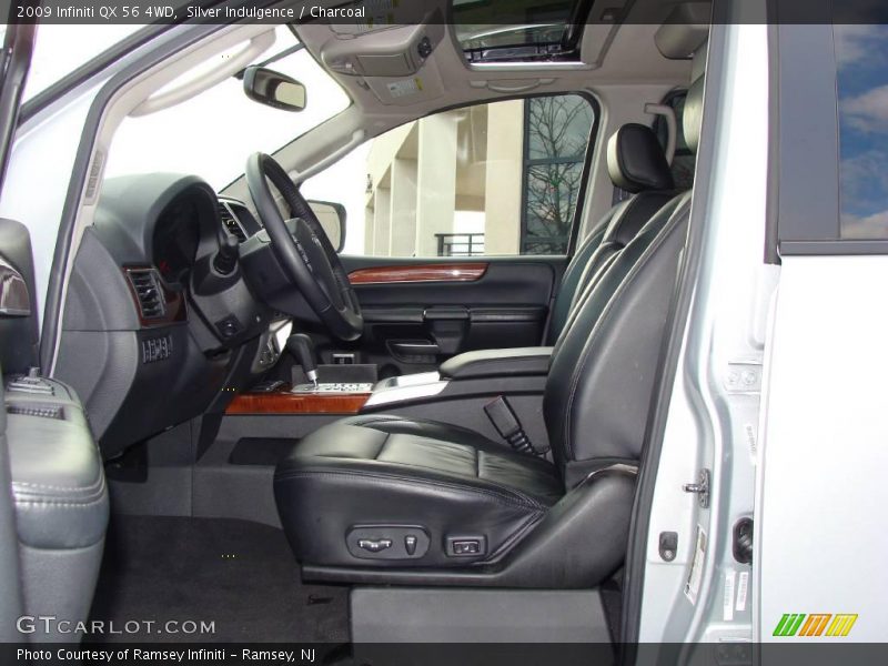 Silver Indulgence / Charcoal 2009 Infiniti QX 56 4WD