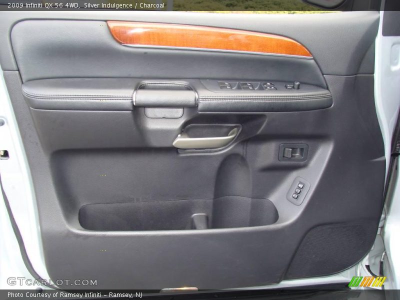 Silver Indulgence / Charcoal 2009 Infiniti QX 56 4WD