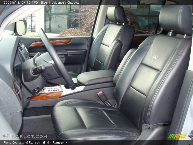 Silver Indulgence / Charcoal 2009 Infiniti QX 56 4WD