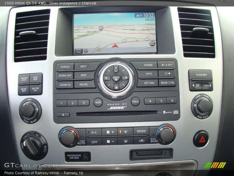 Silver Indulgence / Charcoal 2009 Infiniti QX 56 4WD