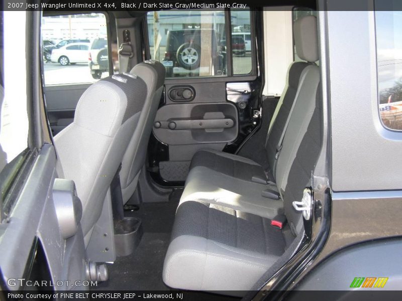 Black / Dark Slate Gray/Medium Slate Gray 2007 Jeep Wrangler Unlimited X 4x4