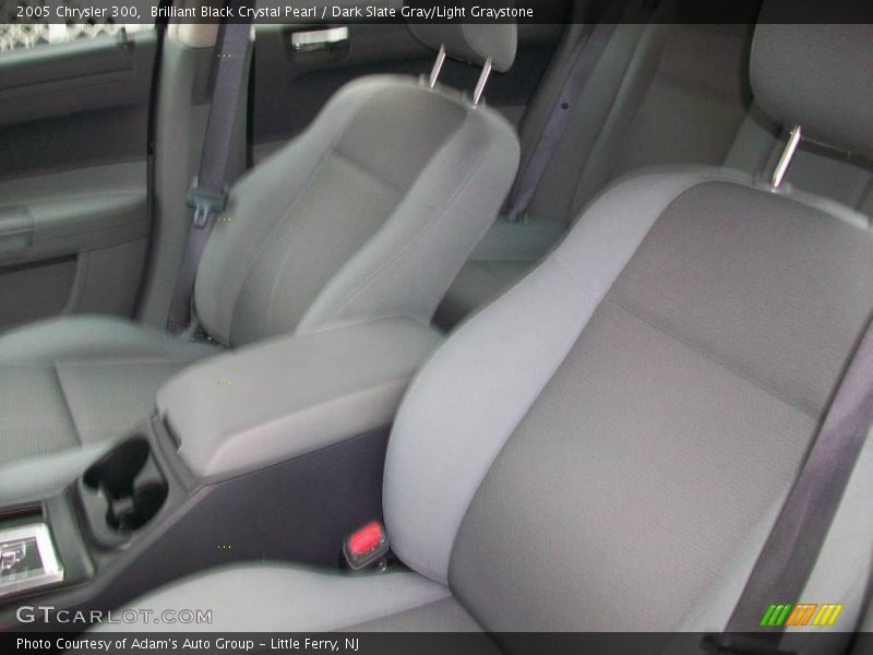 Brilliant Black Crystal Pearl / Dark Slate Gray/Light Graystone 2005 Chrysler 300