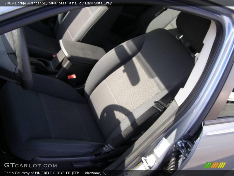 Silver Steel Metallic / Dark Slate Gray 2009 Dodge Avenger SE