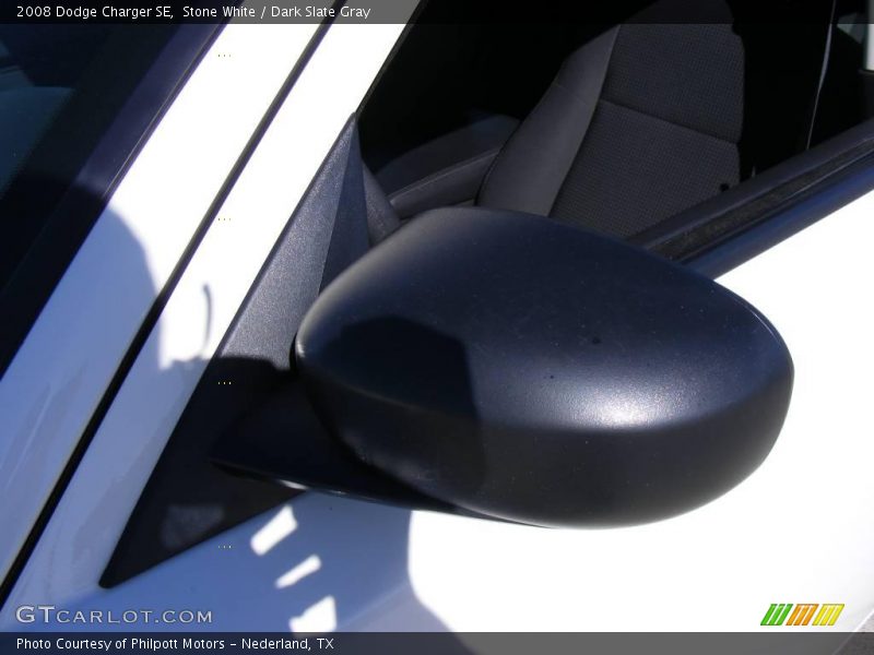 Stone White / Dark Slate Gray 2008 Dodge Charger SE