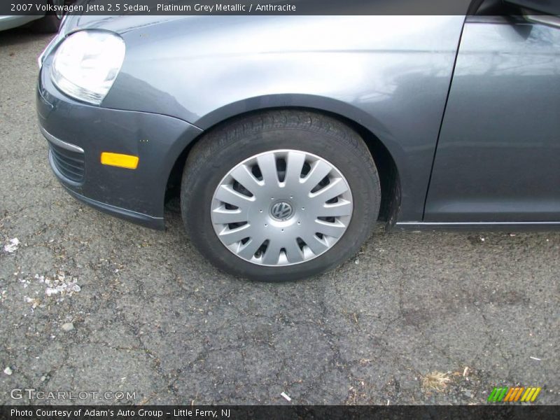 Platinum Grey Metallic / Anthracite 2007 Volkswagen Jetta 2.5 Sedan