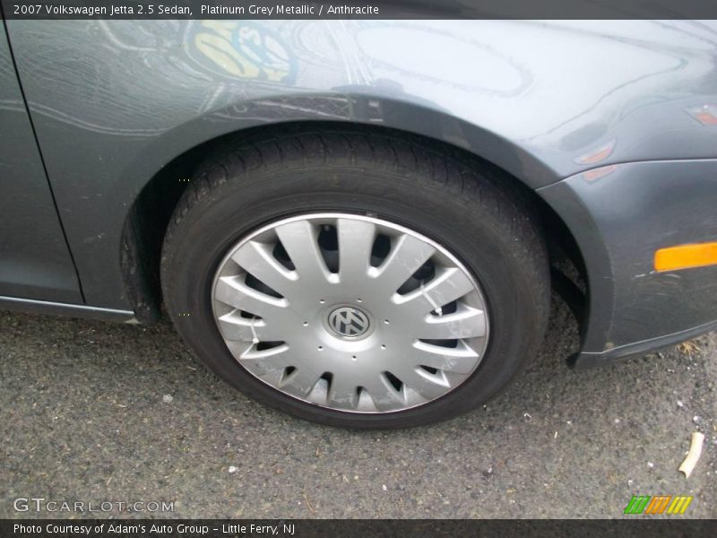 Platinum Grey Metallic / Anthracite 2007 Volkswagen Jetta 2.5 Sedan