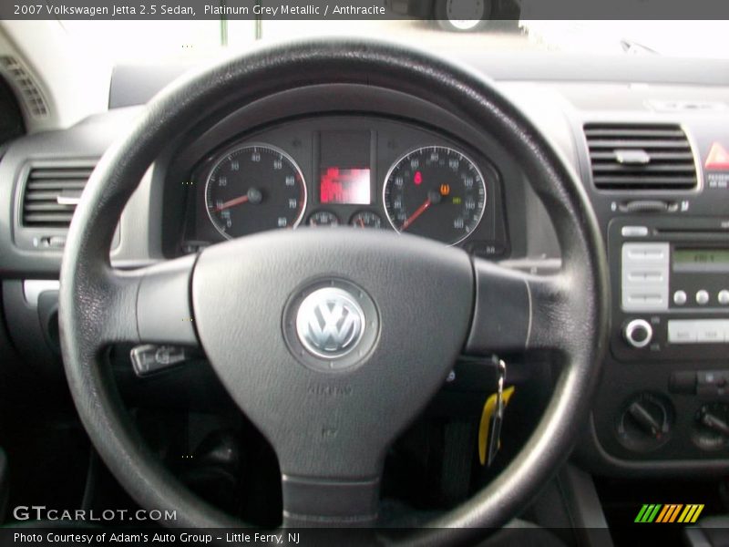 Platinum Grey Metallic / Anthracite 2007 Volkswagen Jetta 2.5 Sedan