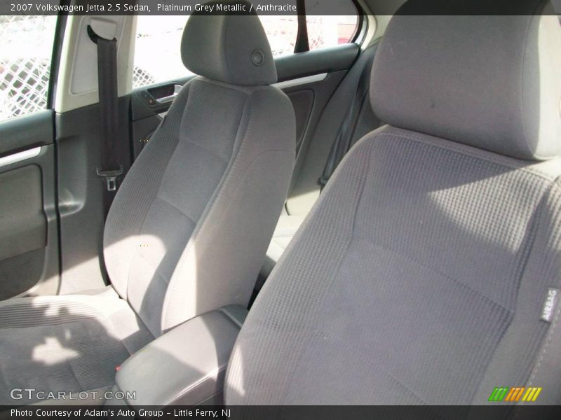 Platinum Grey Metallic / Anthracite 2007 Volkswagen Jetta 2.5 Sedan