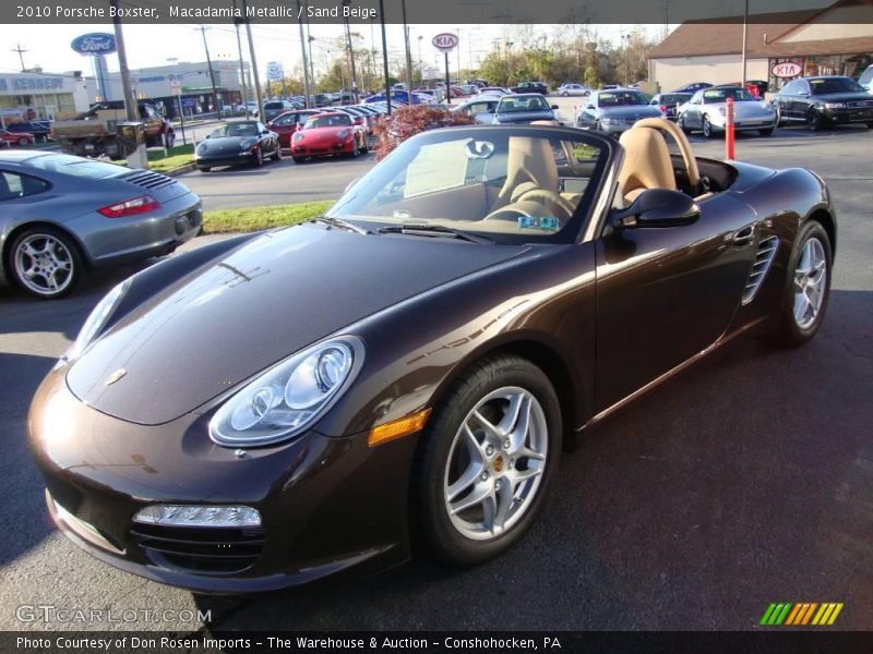 Macadamia Metallic / Sand Beige 2010 Porsche Boxster