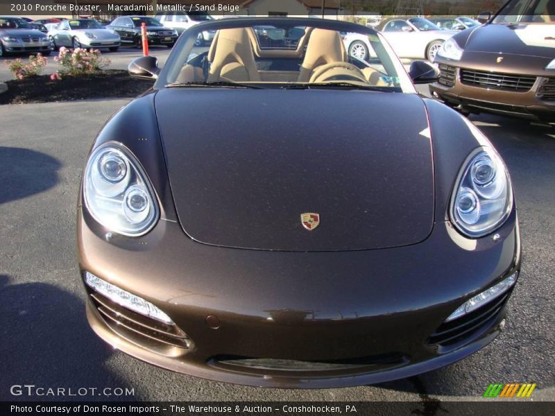 Macadamia Metallic / Sand Beige 2010 Porsche Boxster
