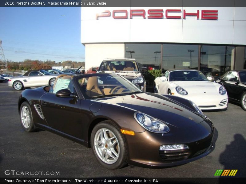 Macadamia Metallic / Sand Beige 2010 Porsche Boxster