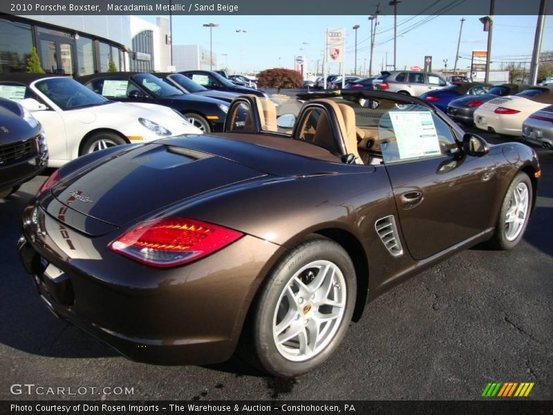 Macadamia Metallic / Sand Beige 2010 Porsche Boxster