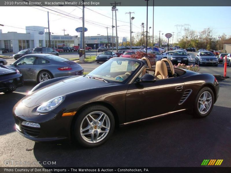 Macadamia Metallic / Sand Beige 2010 Porsche Boxster