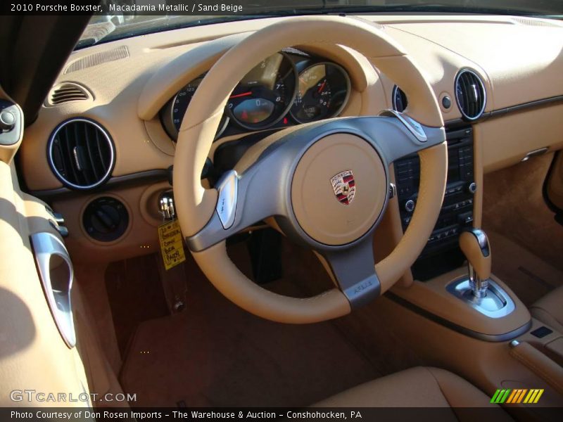 Macadamia Metallic / Sand Beige 2010 Porsche Boxster