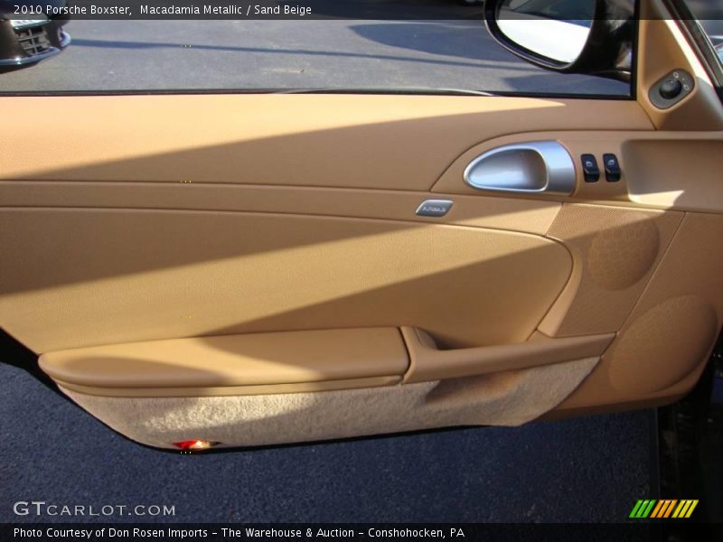 Macadamia Metallic / Sand Beige 2010 Porsche Boxster