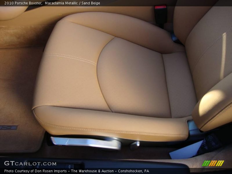 Macadamia Metallic / Sand Beige 2010 Porsche Boxster