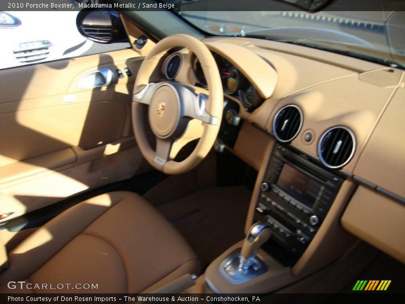 Macadamia Metallic / Sand Beige 2010 Porsche Boxster
