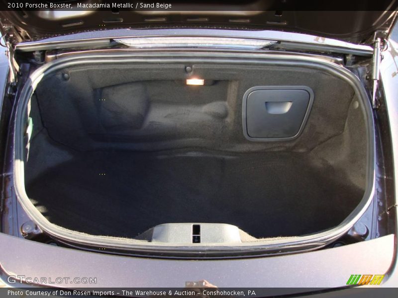Macadamia Metallic / Sand Beige 2010 Porsche Boxster