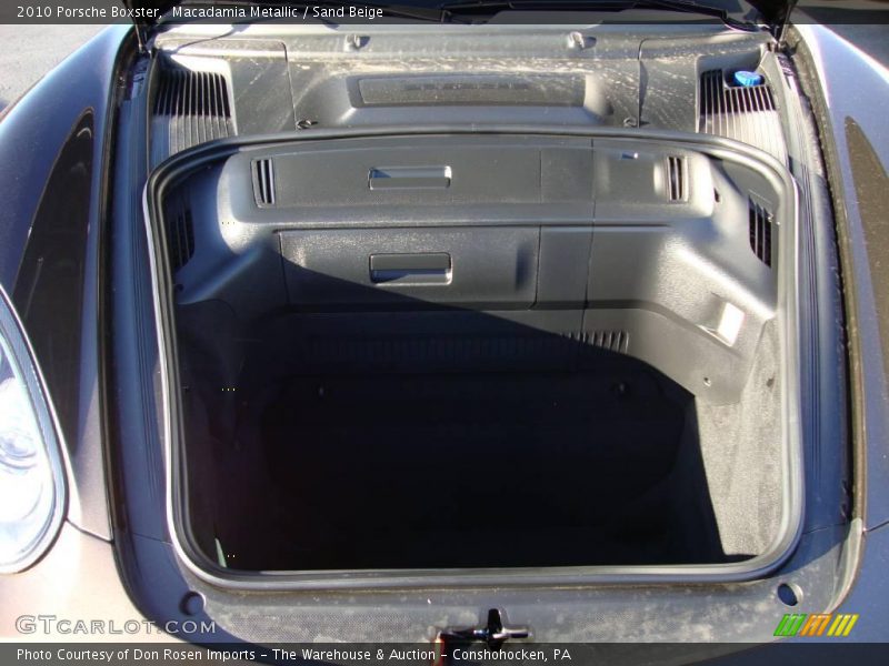Macadamia Metallic / Sand Beige 2010 Porsche Boxster