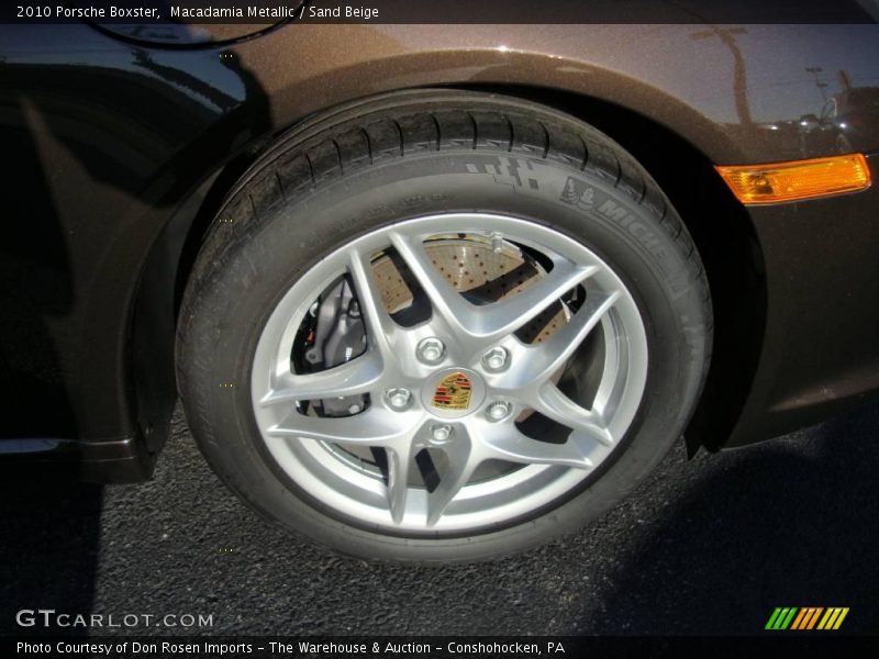 Macadamia Metallic / Sand Beige 2010 Porsche Boxster