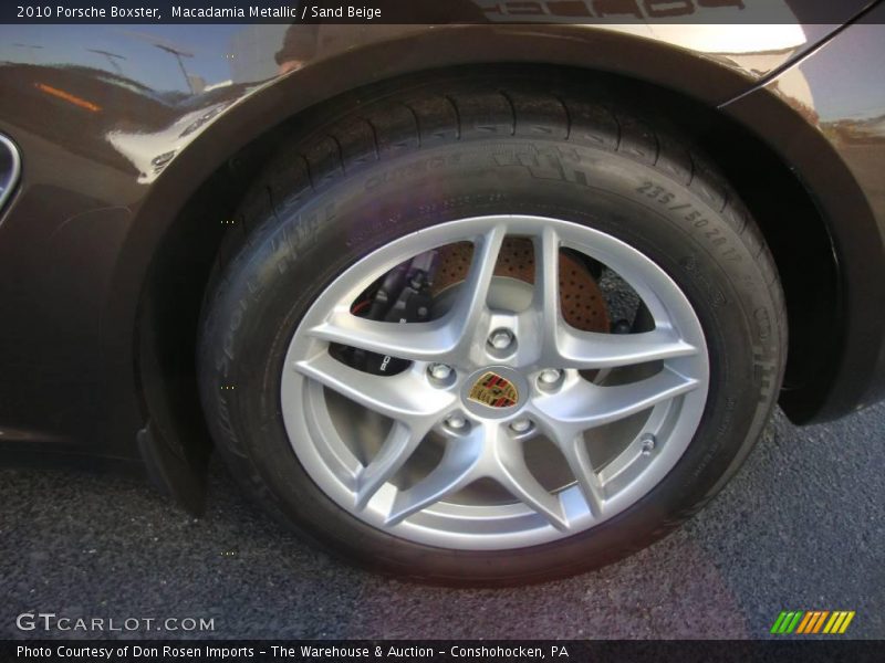 Macadamia Metallic / Sand Beige 2010 Porsche Boxster