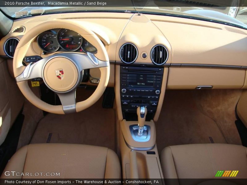 Macadamia Metallic / Sand Beige 2010 Porsche Boxster