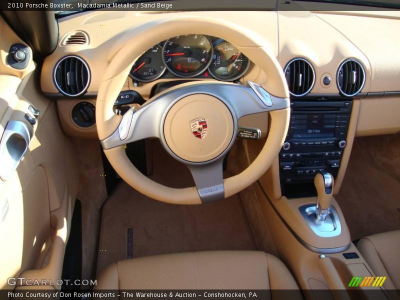 Macadamia Metallic / Sand Beige 2010 Porsche Boxster