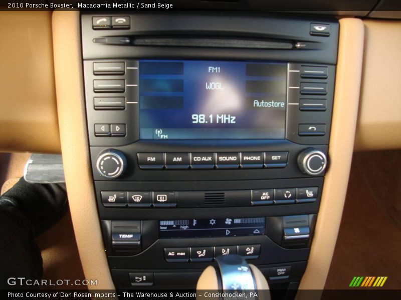 Macadamia Metallic / Sand Beige 2010 Porsche Boxster