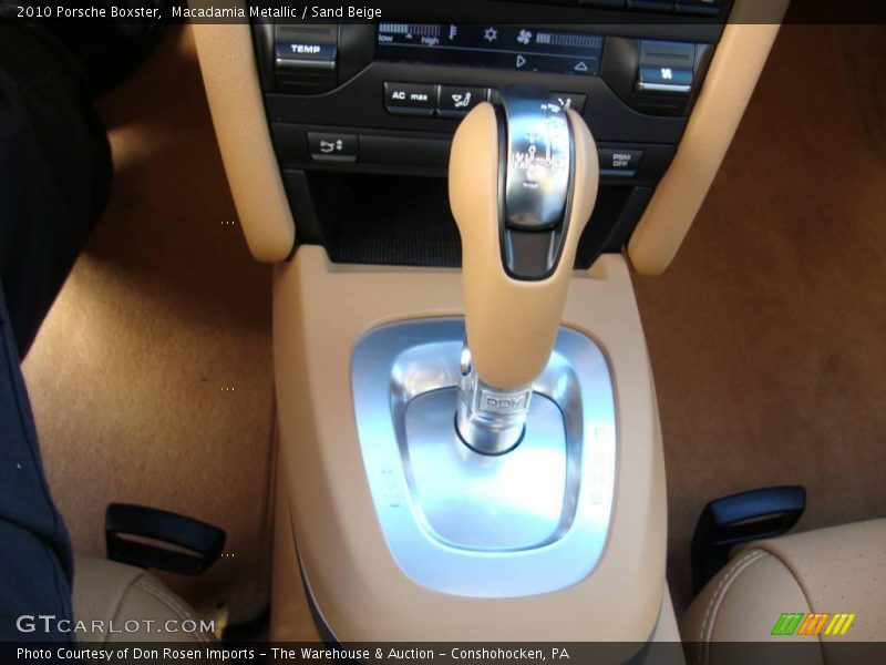 Macadamia Metallic / Sand Beige 2010 Porsche Boxster