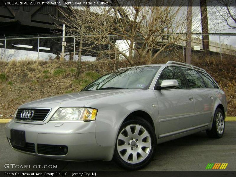 Light Silver Metallic / Onyx 2001 Audi A6 2.8 quattro Avant
