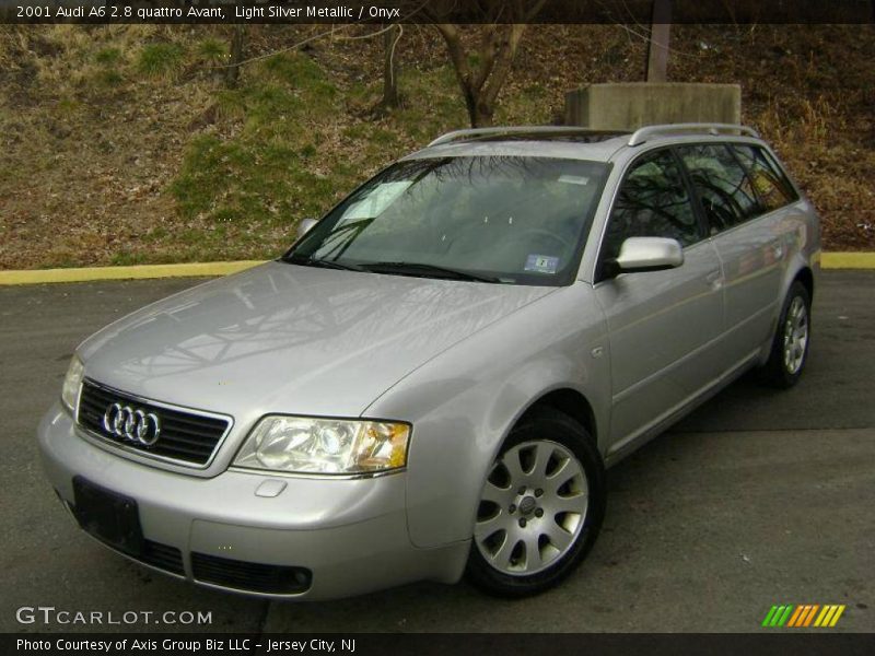 Light Silver Metallic / Onyx 2001 Audi A6 2.8 quattro Avant