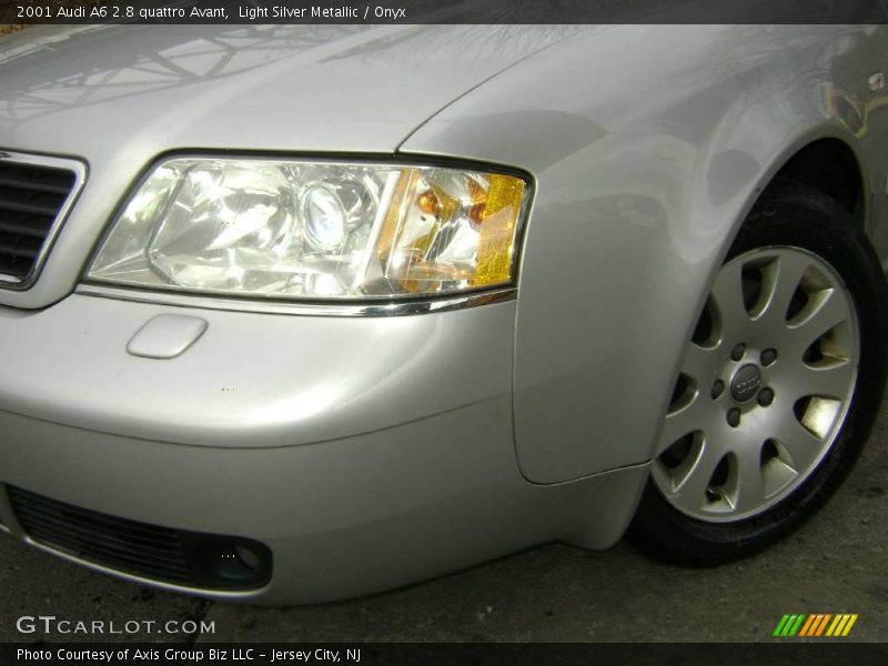 Light Silver Metallic / Onyx 2001 Audi A6 2.8 quattro Avant