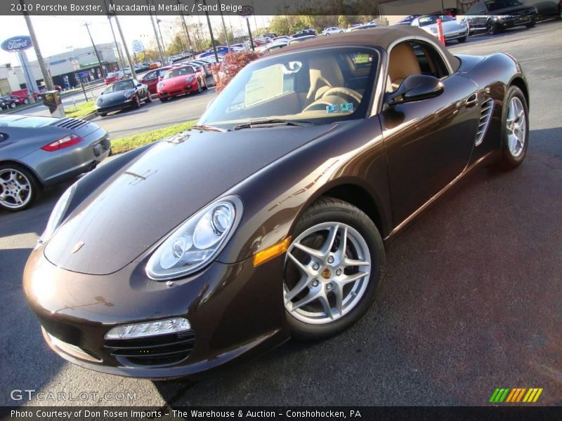 Macadamia Metallic / Sand Beige 2010 Porsche Boxster