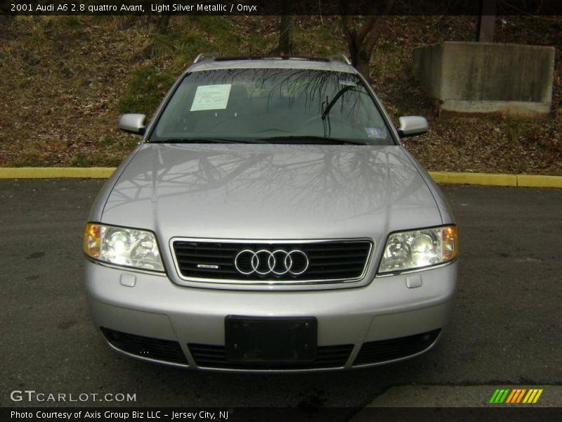 Light Silver Metallic / Onyx 2001 Audi A6 2.8 quattro Avant